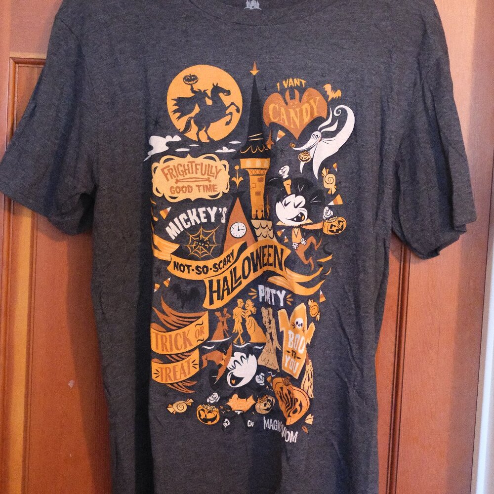 Disney 2018 Mickeys Not So Scary Halloween Party Shirt